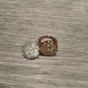 Pretty sparkle ring and pendant